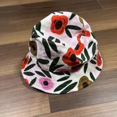 ユニクロmarimekko 花柄 バケットハット