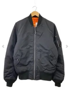 【美品】【Lサイズ】【アルファ】【MA-1】【人気ブラック】