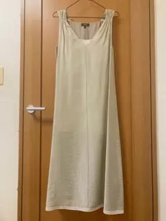 セオリー　Theory ノースリーブ ロング　ワンピース ベージュ