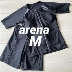 アリーナ セパレート水着 フィットネス M 黒