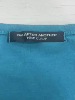 ONE AFTER ANOTHER NICE CLAUP タンクトップ