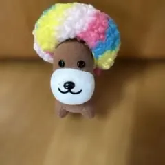 アフロ犬フレンズ キャンディ犬ぬいぐるみ マスコット平成希少 当時物