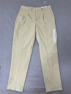 【新品】GU ウォッシャブル　テーパードパンツZ