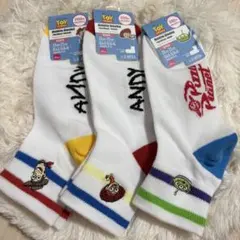 ダイソー トイストーリー アンクルソックス 3足セット 新品 靴下のサムネイル