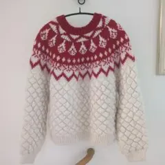 ZARA ノルディック柄 ニットセーターMサイズ