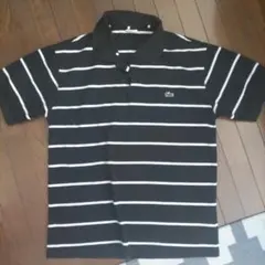 LACOSTE ストライプ ポロシャツ サイズ4
