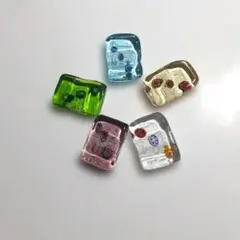 ガラス製 箸置き 5個セットのサムネイル