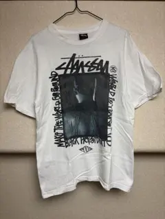 Stussy Nas コラボ Tシャツ ホワイト Mサイズ