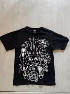 Stussy King is the Thing Tシャツ黒 キースヘリング