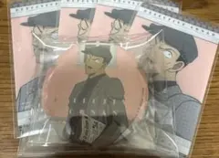 名探偵コナン セガラッキーくじ 毛利小五郎 缶バッジ 特典