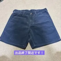 美品☆DANTON ダントン コーデュロイハーフパンツ Sサイズ相当