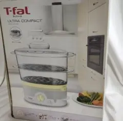 T-fal スチーマー 2層電気蒸し器ウルトラコンパクトティファールのサムネイル
