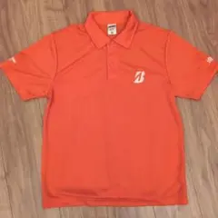 Bridgestone ゴルフポロシャツ Lサイズ オレンジ