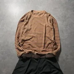 OLD UNIQLO thermal border LS シティボーイ フェードのサムネイル