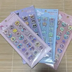 おはじきふうシール サンリオ マイメロ クロミ シナモロール キティ
