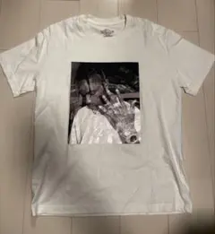 グラフィックプリント ホワイト Tシャツ 白 トラヴィススコット