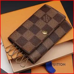 正規品 ヴィトン キーケース ダミエ ミュルティクレ6 N62630 仏製 箱