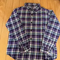 UNIQLO FLANNEL フランネルシャツ 140サイズ