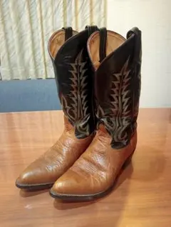 Tony Lama ウエスタンブーツ ブラウン9E 新品ブーツジャック付き