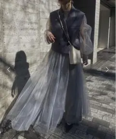 【新品タグ付き】AMERI テイラードベストセット シアードレス