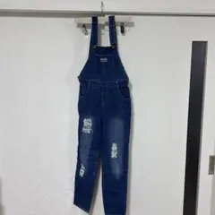 【ANAP GIRL】デニムサロペット オーバーオール