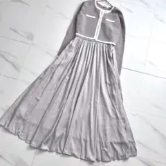 Bicolor Knit Dress Set