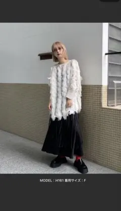 Ameri VINTAGE★アメリヴィンテージ★の長袖カットソー　春　フリンジ