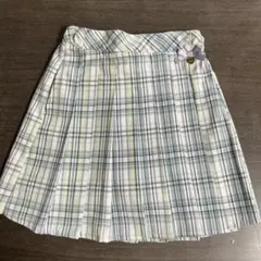 anyFAM エニファムキッズ　チェック ガーリー スカパン　ミントグリーン