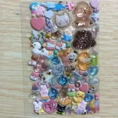 ボンボンドロップシールぷくぷくシールお裾分け