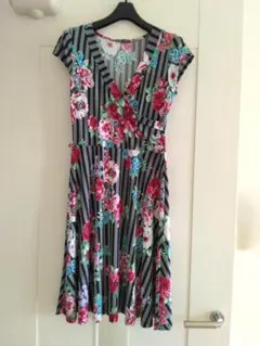 janette 洗えるワンピース★ L 落ち感 ストレッチ きれいめのサムネイル