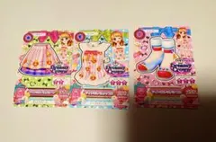 あかり　アイカツ　カード　3枚セット