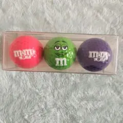 M&M's　キャラクター　 ゴルフボール 3個セット