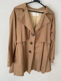 Coco dealベージュ 春トレンチコート サイズ2