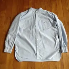 THE NORTH FACE PURPLE LABEL　バンドカラーシャツ L