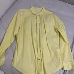 Gap LIVED-IN 長袖シャツ Lサイズ イエロー