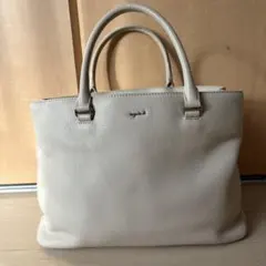 アニエスベー 2wayハンドバッグ ショルダー ベージュ