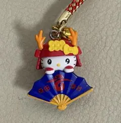 ご当地キティ ストラップ 鈴付き