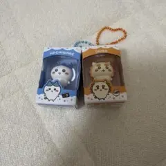 ちいかわ ハチワレ シーサー マスコット キーホルダー 2種セット