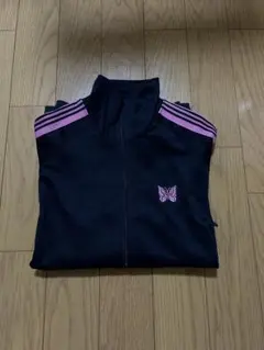 Needles トラックジャケット ブラック ピンク　M 美品