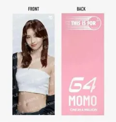 TWICE 国立競技場ライブグッズ フォトスローガン モモ - メルカリ