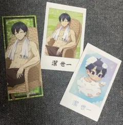 【匿名配送】　ブルーロック 極楽湯　潔世一　ポラショットコレクション　特典