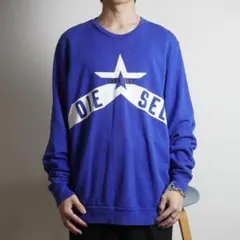 Dallas brand スウェット 青 US,UK drip - メルカリ