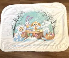 【美品】 ダッフィーフレンズ ブランケット ポーチセット