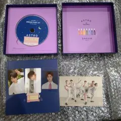 ASTRO DREAM PART.01 トレカ3枚(1枚クリア)、ポストカード付