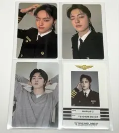 treasure ハルト シーグリ 2024 トレカ セット weverse