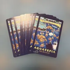 東京ディズニーシー アクアトピア シール 10枚
