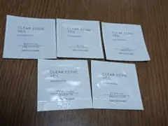 マキアレイベル　CLEAR ESTHE VEILファンデーション　サンプル5個