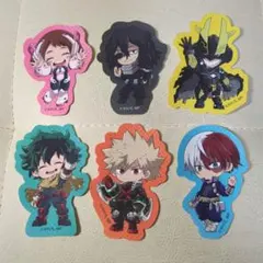 ヒロアカ GiGO 特典 シール 緑谷 爆豪 轟 麗日 相澤 オールマイト