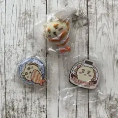 【シーサー】ちいかわ寿司アクリルスタンド、チャーム　びっくらポンマグネット