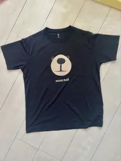 mont-bell クマ顔プリント Tシャツ　160cm